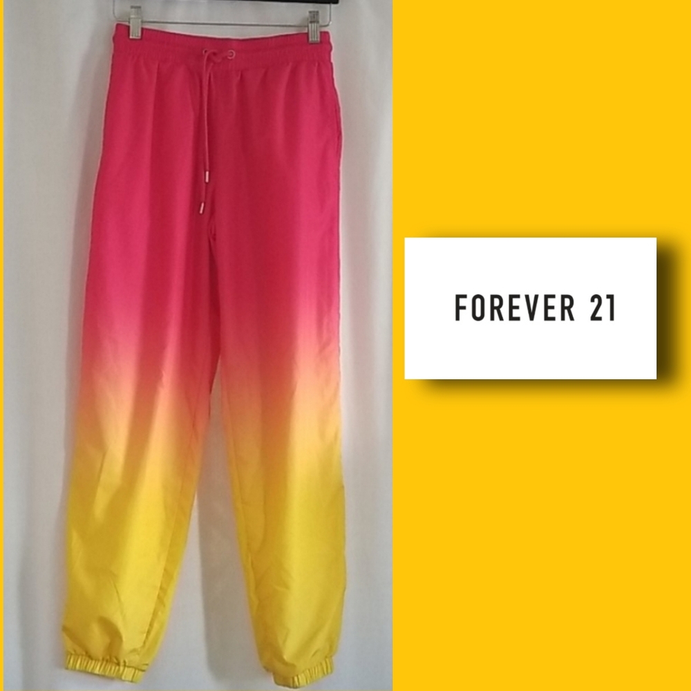 NWT Wind Joggers in Gradient Sunset Color
